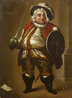 James Quin as Falstaff