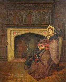 Mrs Charles Calvert as the Old Lady in 'Henry Vlll', His Majesty's Theatre