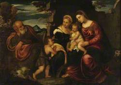 Holy Family with the Infant Saint John Baptist and Saint Catherine