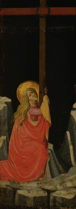 Mary Magdalene Embracing the Cross