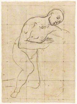 Study for the Figure of the Virgin in a Nativity