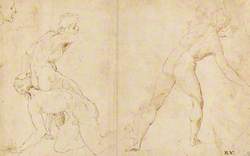 Studies for a Scene of Fighting Youths