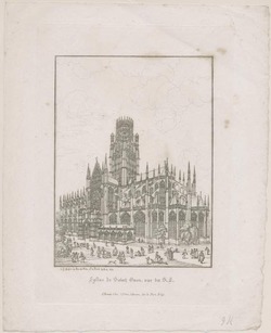 Eglise de Saint Ouen, vue du S.E.