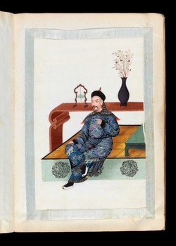 Man seated