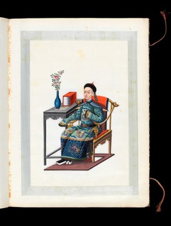 Man, seated