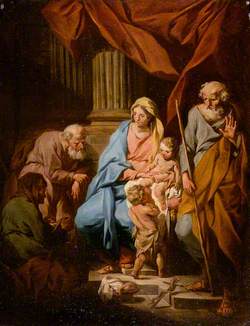 The Holy Family with Saints Elisabeth and Zaccharias and the Infant Saint John