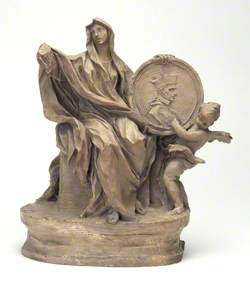 Bozzetto for the Monument to Cardinal Lelio Falconieri (d. 1648) in the tribuna of S.Giovanni dei Fiorentini, Rome