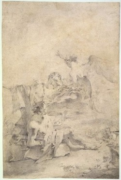 The sacrifice of Isaac