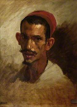 Study for the Head of a Young Arab