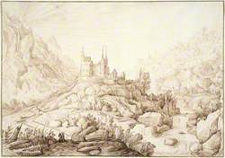 Mountainous Landscape with a Castle