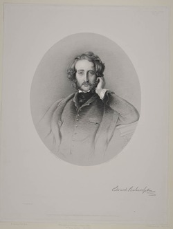 Portrait of Edward George Earle Lytton Bulwer-Lytton, 1st Baron Lytton, 1803–1873