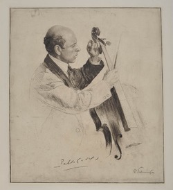 Portrait of Pablo Casals, 1876-1973