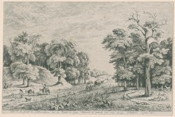 Entrée de la forêt de Fontainebleau sur la route de Lyon