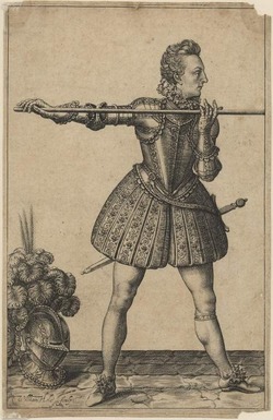 Henry Frederick, Prince of Wales, holding a pike