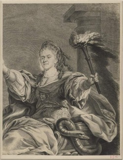 Mademoiselle Clairon as Medea