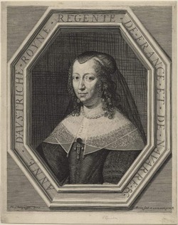 Portrait of Anne of Austria, Queen of France