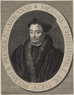 Portrait of Christophe de Thou