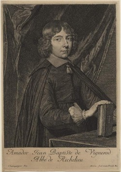 Portrait of Jean Baptiste Amador Vignerot du Plessis de Richelieu