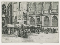 Caudebec, The Market Place