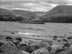 Steamer at Ullswater