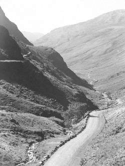 Road through Fells, Honister