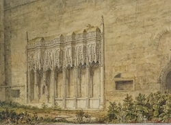 Stone Stalls in the Choir of Furness Abbey