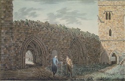 Remains of the Dormitory Now Called the Cloisters, Carlisle