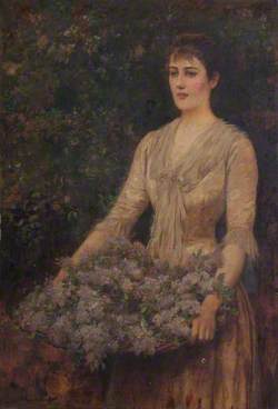 A Load of Lilac (Portrait of a Lady)