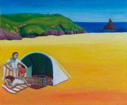Family on the Beach