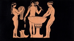 Greek Women Washing