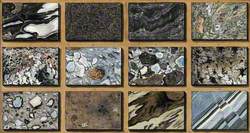 Polished Schists of Marble and Other Mixed Stones from Mount Vesuvius