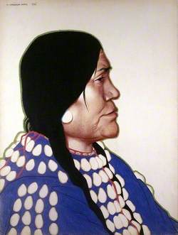 Night Woman, a Blackfeet of Montana