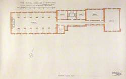 Proposed Rebuilding of the Royal College of Surgeons of England: Plan of Fourth Floor
