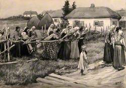 A Religious Cholera Procession in Rural Russia