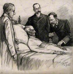 Pope Leo XIII on His Deathbed