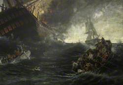The Burning of the 'Kent' East Indiaman
