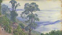 'Clouds from Darjeeling. Septr. 1878. India'