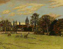 Cambridge, View from the Fen Causeway