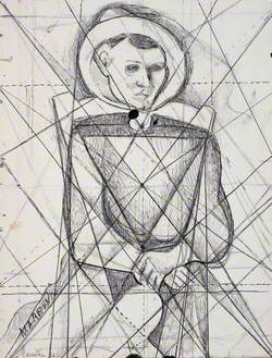 Portrait Sketch of Chaim Soutine