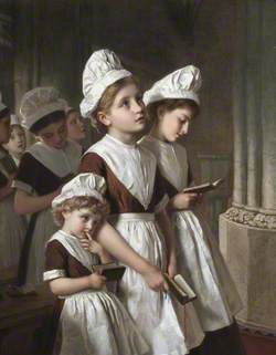 Foundling Girls in the Chapel
