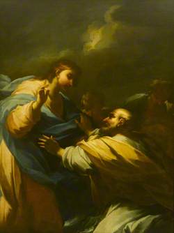 Christ Appearing Before Saint Peter