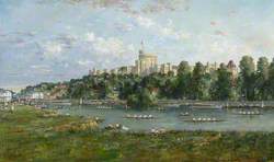 The Thames at Windsor – A Regatta Scene