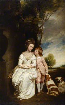 Anne, Countess of Albemarle, and Her Son