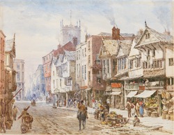 Eastgate Street and The Cross, Chester