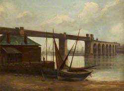Railway Bridge and Fishing Boats