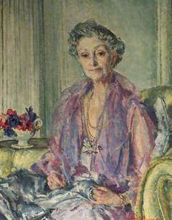Hilda, née Davenport, Mrs Cuthbert Leicester Warren (1879–1954)
