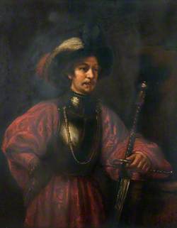 The Sword Bearer (Portrait of a Man in Military Costume)