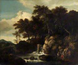 A Landscape with a Waterfall