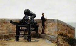 Carronade on the Ramparts of Fort Regent, St Helier, Jersey