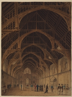Interior of Westminster Hall